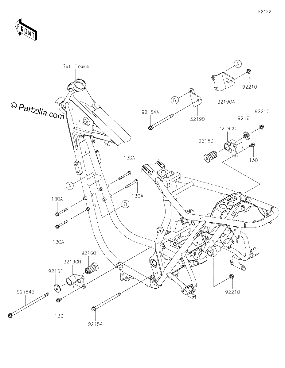 Diagrama de ENGINE MOUNT