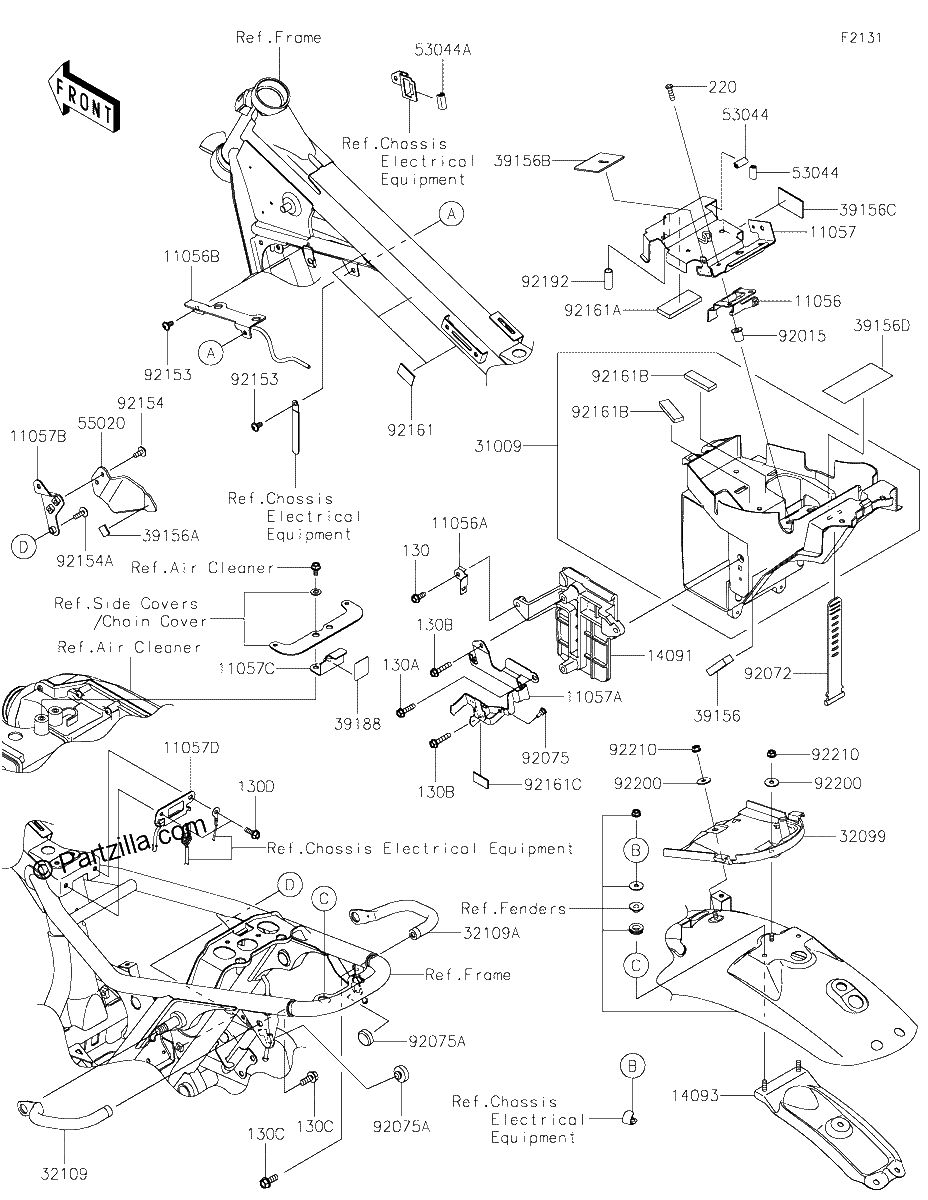 Diagrama de FRAME FITTINGS