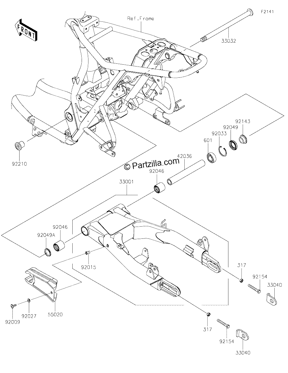 Diagrama de SWINGARM