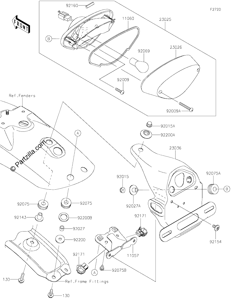 Diagrama de TAILLIGHT S