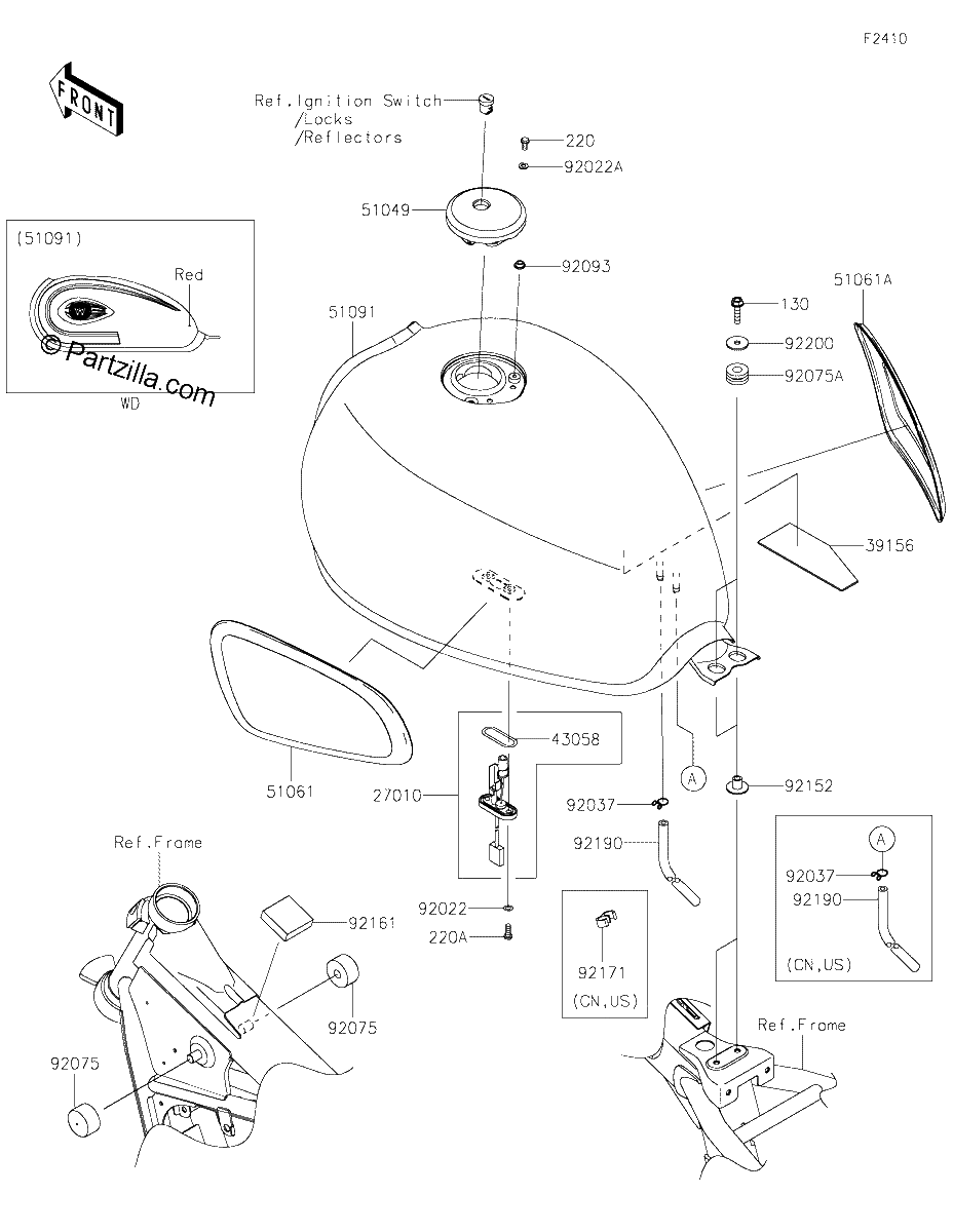 Diagrama de FUEL TANK