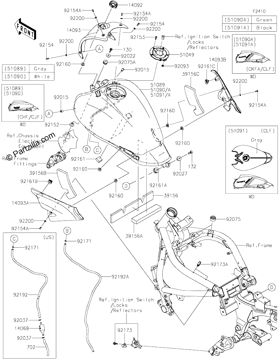 Diagrama de FUEL TANK