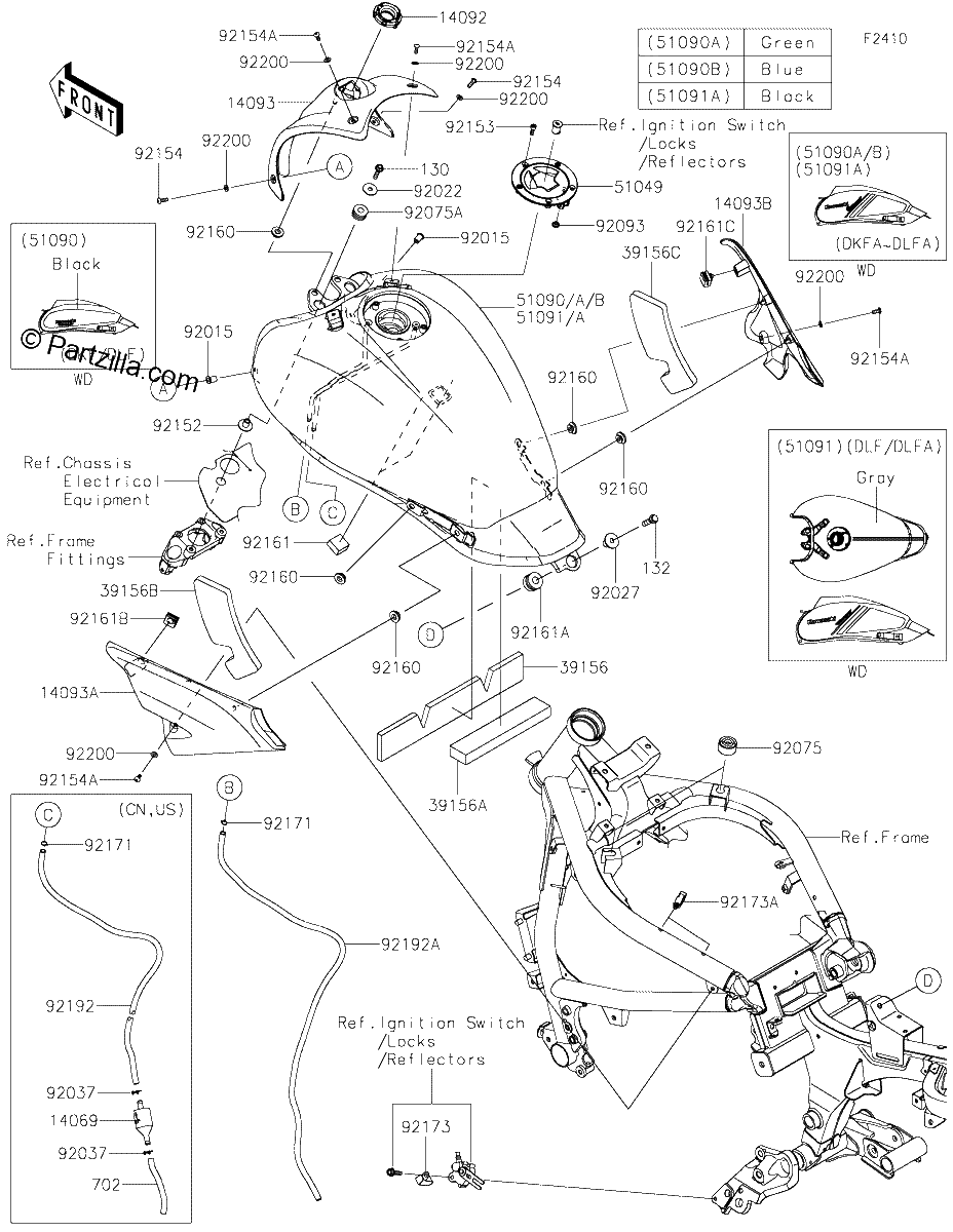 Diagrama de FUEL TANK