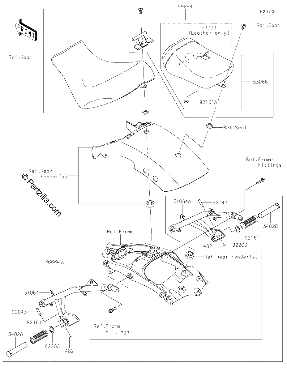 Diagrama de ACCESSORY PASSENGER SEAT