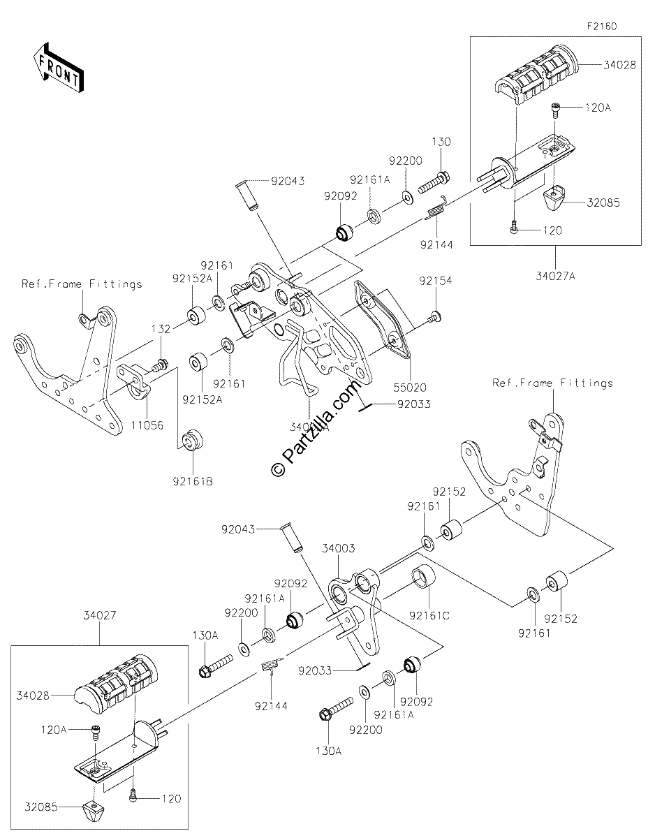 Diagrama de FOOTRESTS