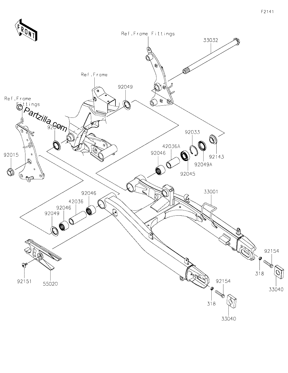 Diagrama de SWINGARM