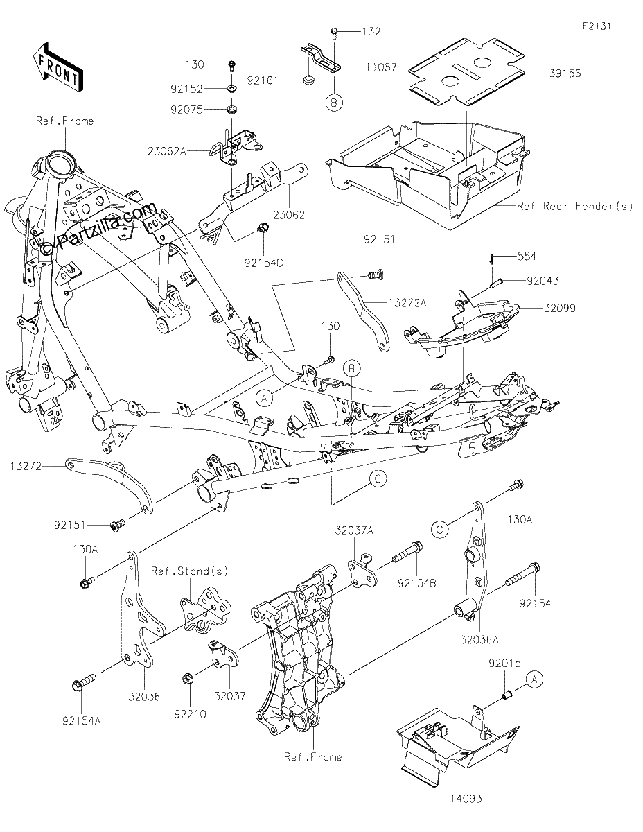 Diagrama de FRAME FITTINGS