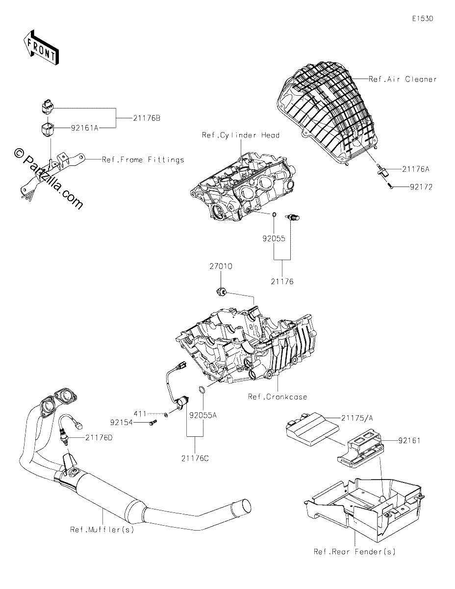 Diagrama de FUEL INJECTION