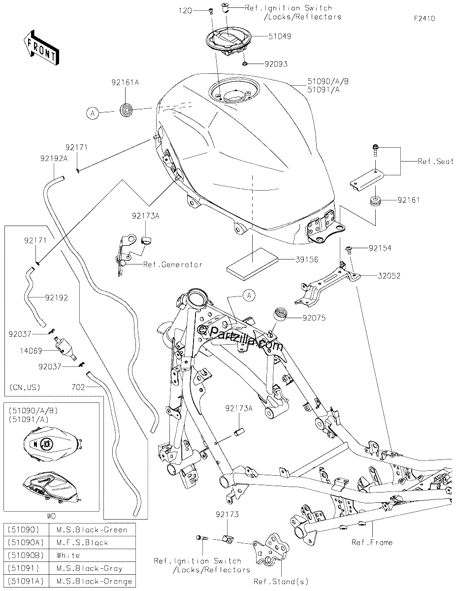 Diagrama de FUEL TANK