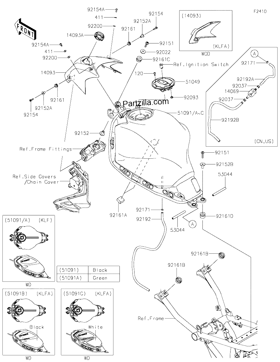 Diagrama de FUEL TANK