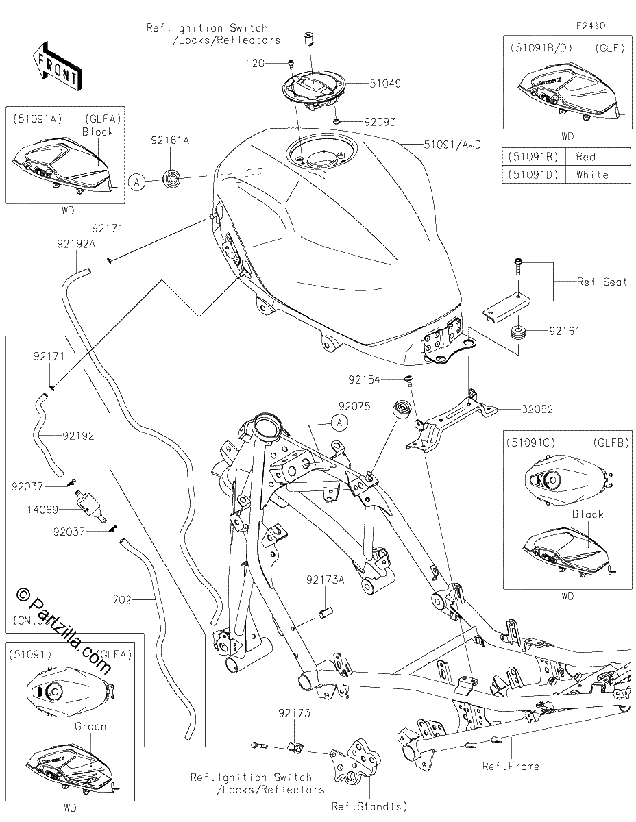 Diagrama de FUEL TANK