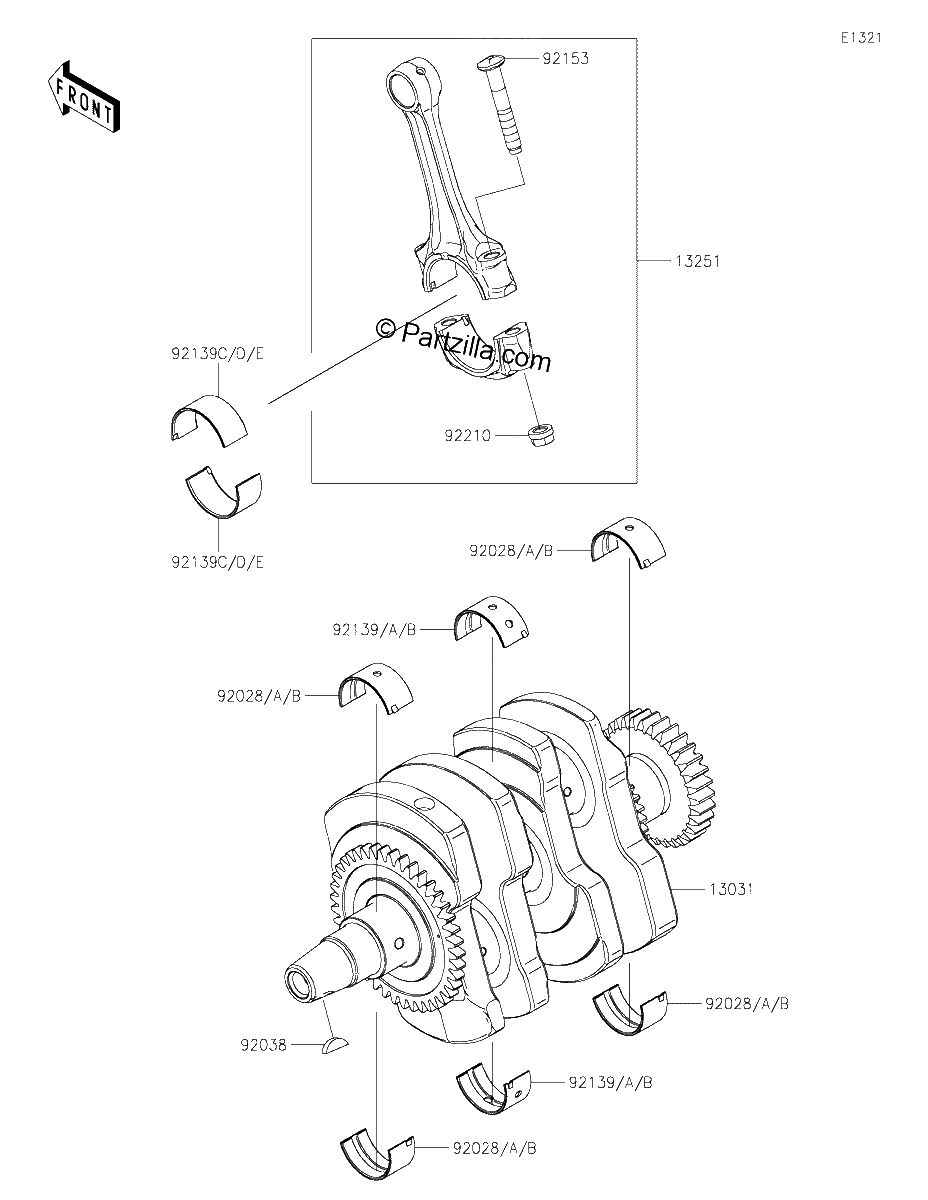 Diagrama de CRANKSHAFT