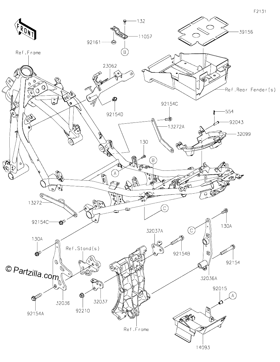 Diagrama de FRAME FITTINGS