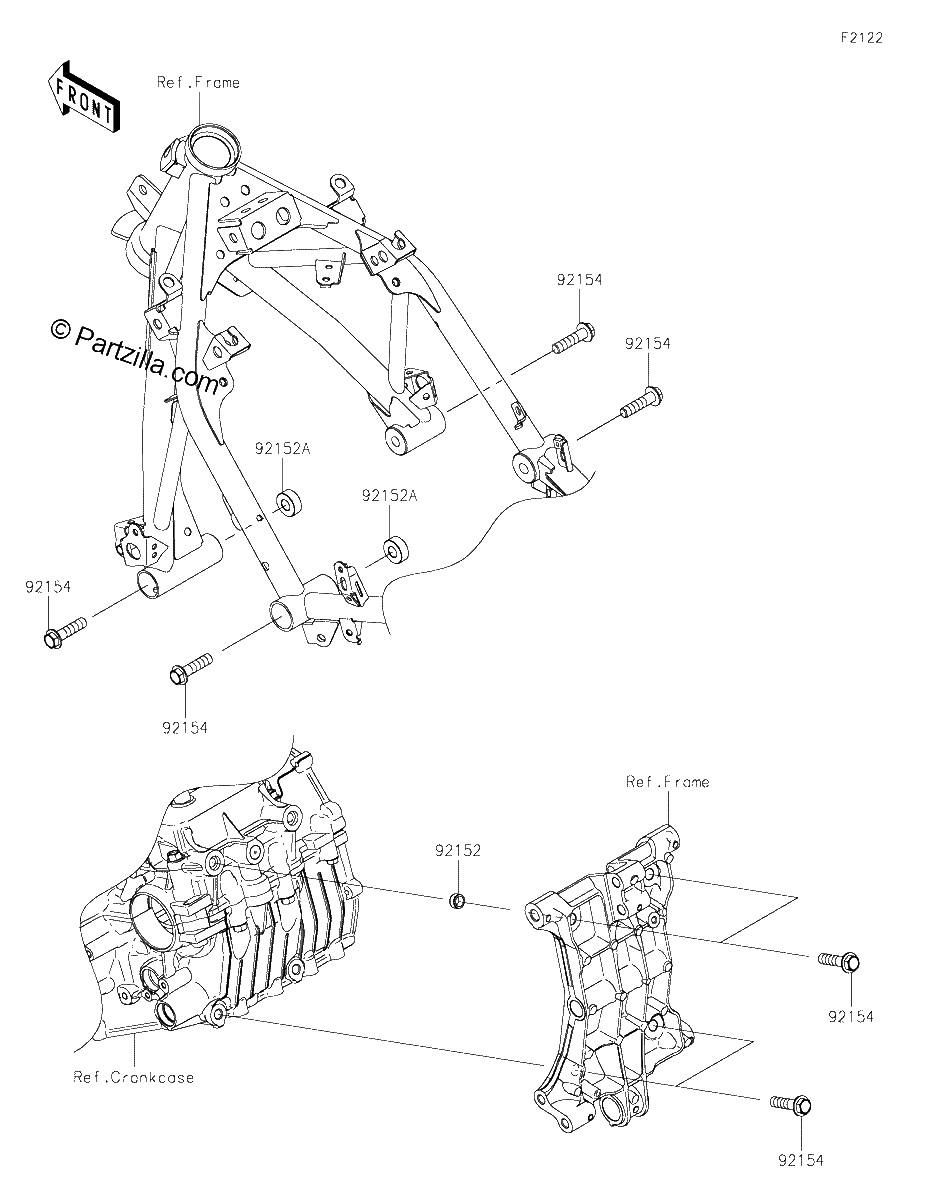 Diagrama de ENGINE MOUNT