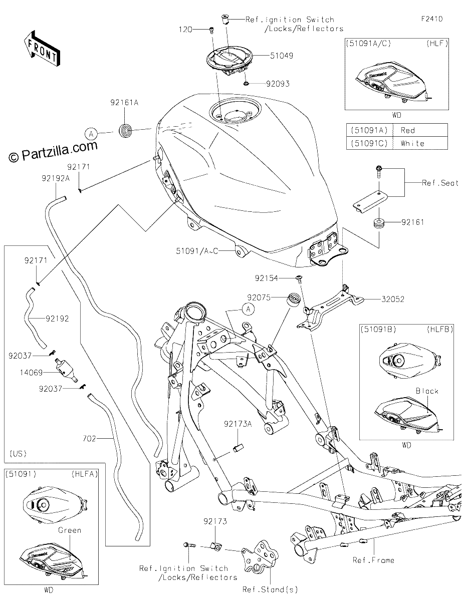 Diagrama de FUEL TANK