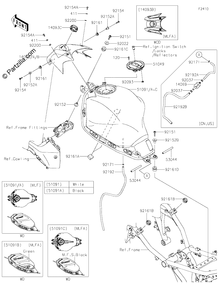 Diagrama de FUEL TANK