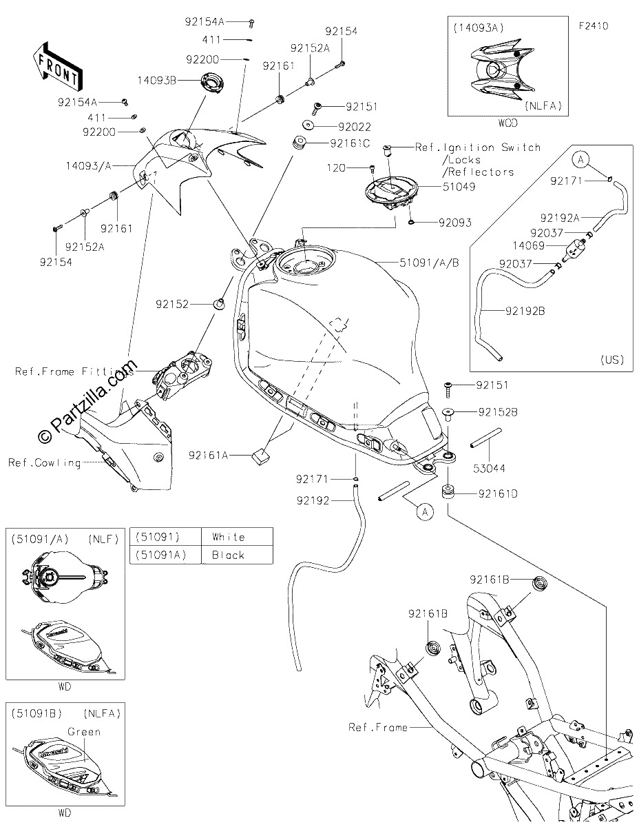 Diagrama de FUEL TANK