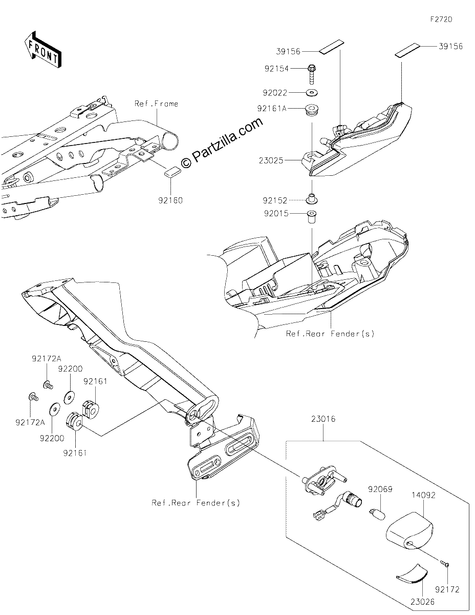 Diagrama de TAILLIGHT S