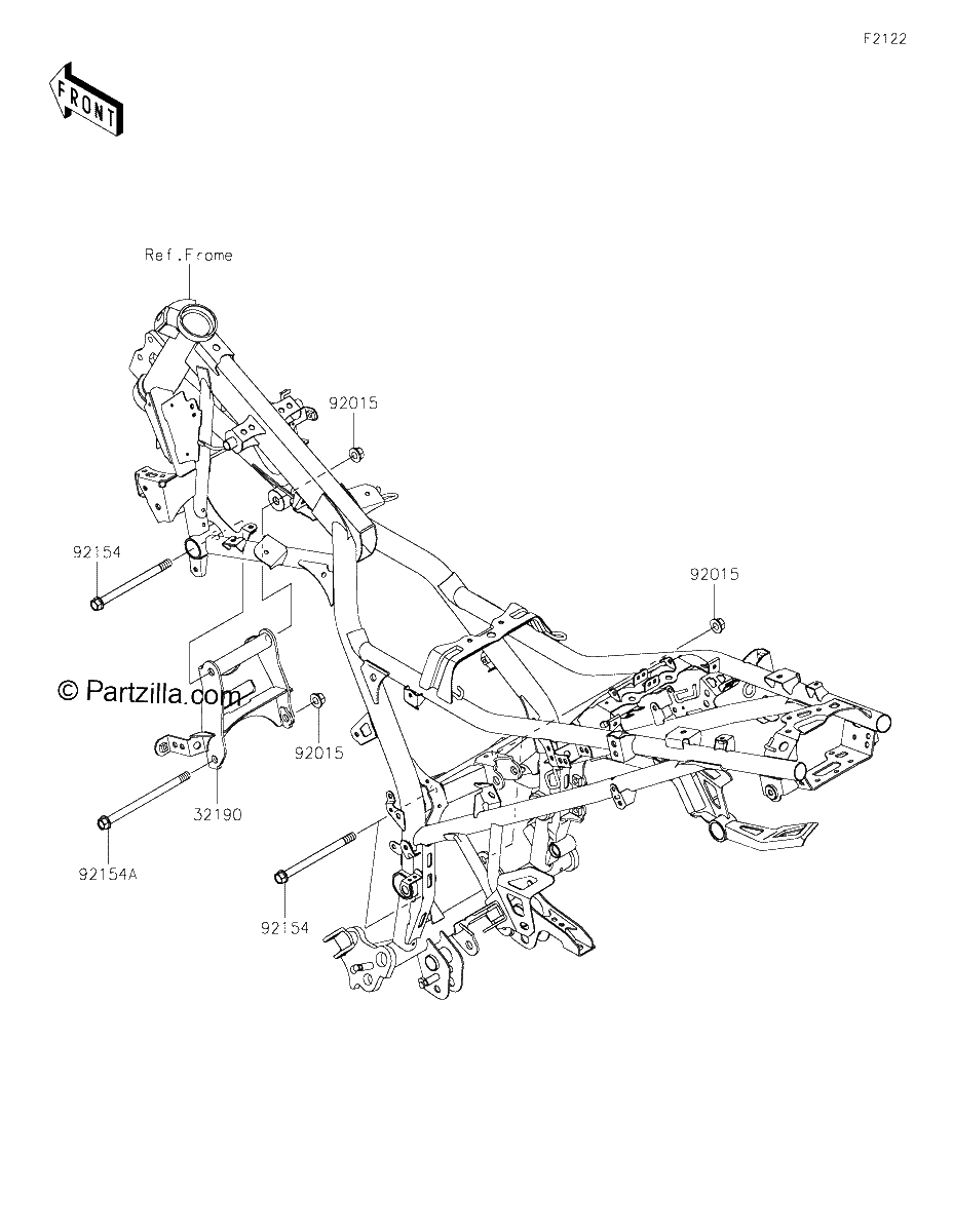 Diagrama de ENGINE MOUNT