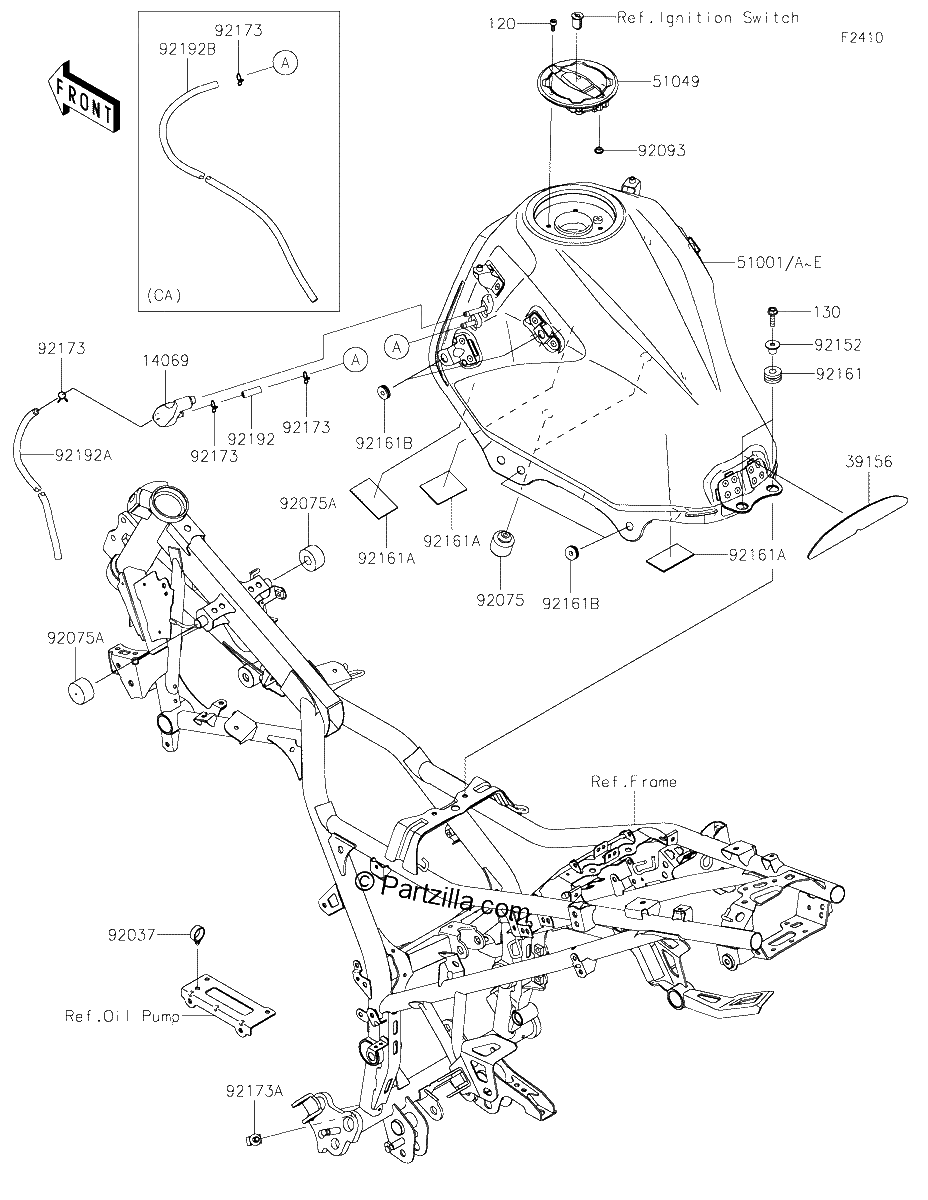 Diagrama de FUEL TANK