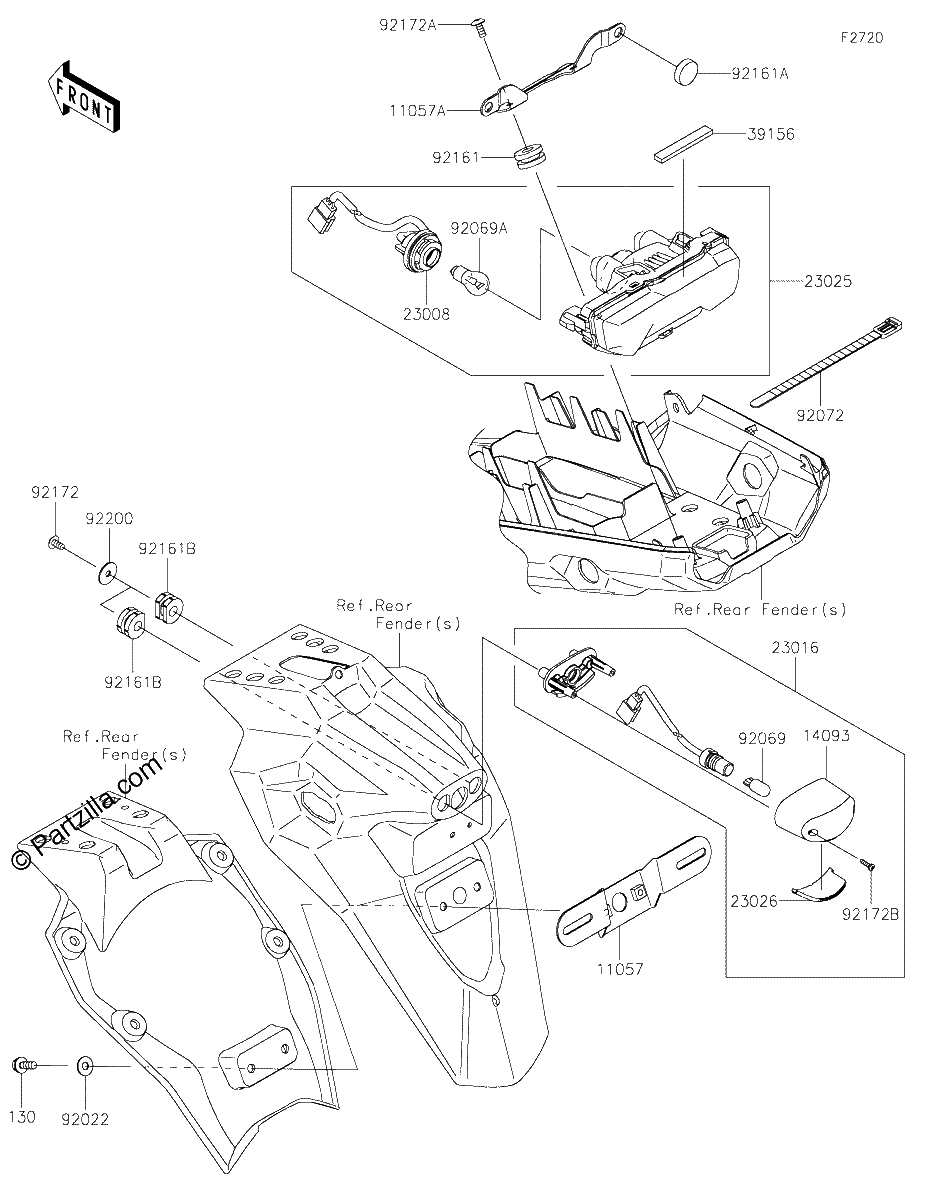 Diagrama de TAILLIGHT S