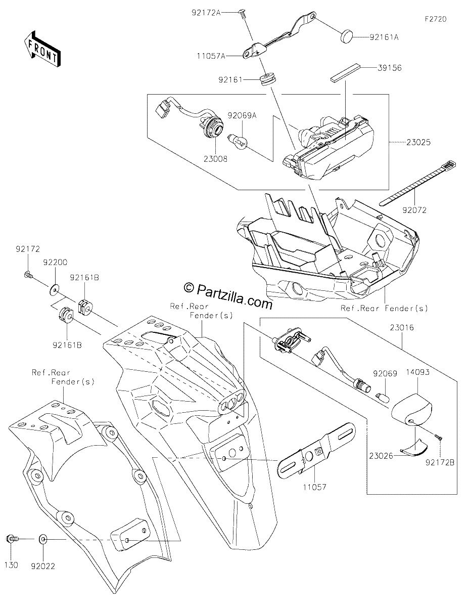 Diagrama de TAILLIGHT S