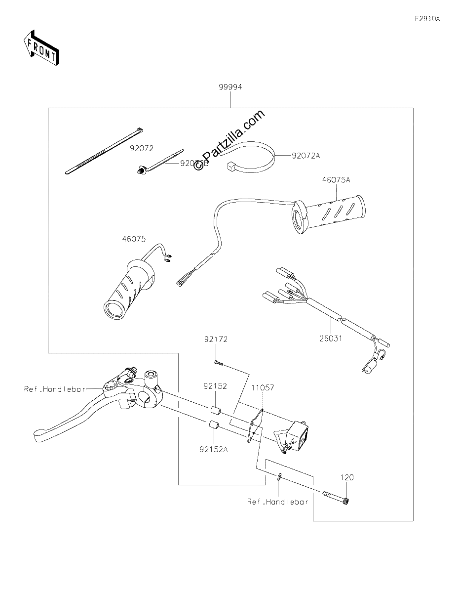 Diagrama de ACCESSORY GRIP HEATER