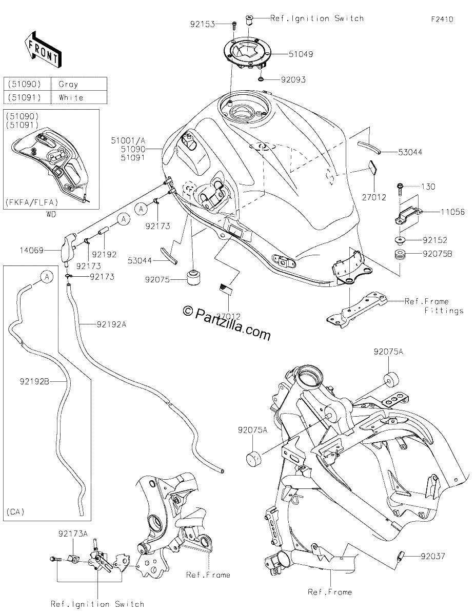 Diagrama de FUEL TANK
