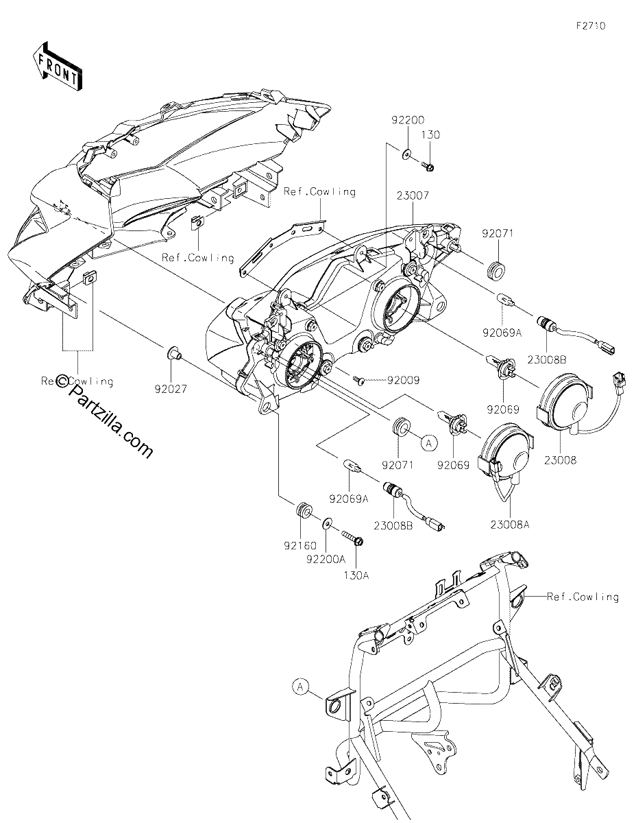 Diagrama de HEADLIGHT S