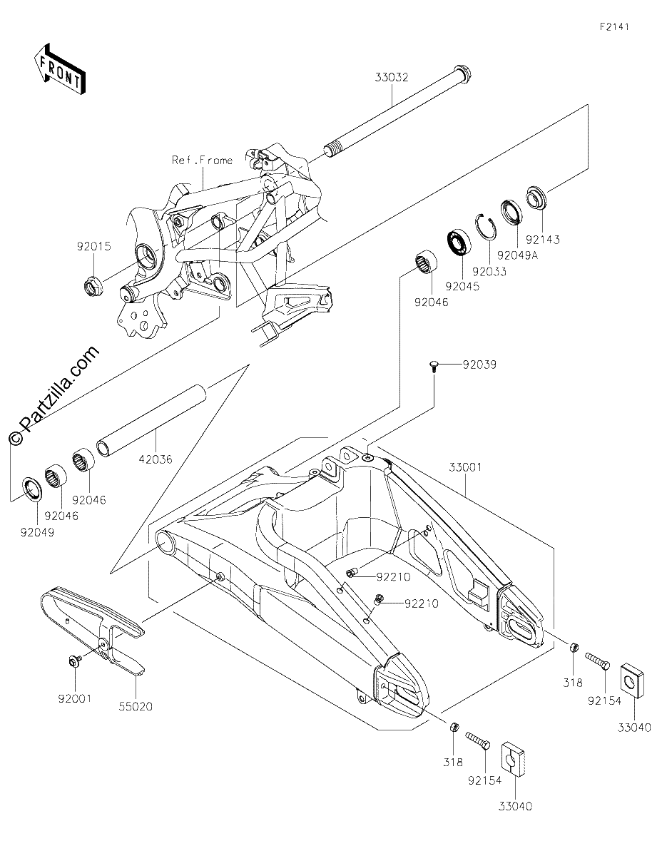 Diagrama de SWINGARM