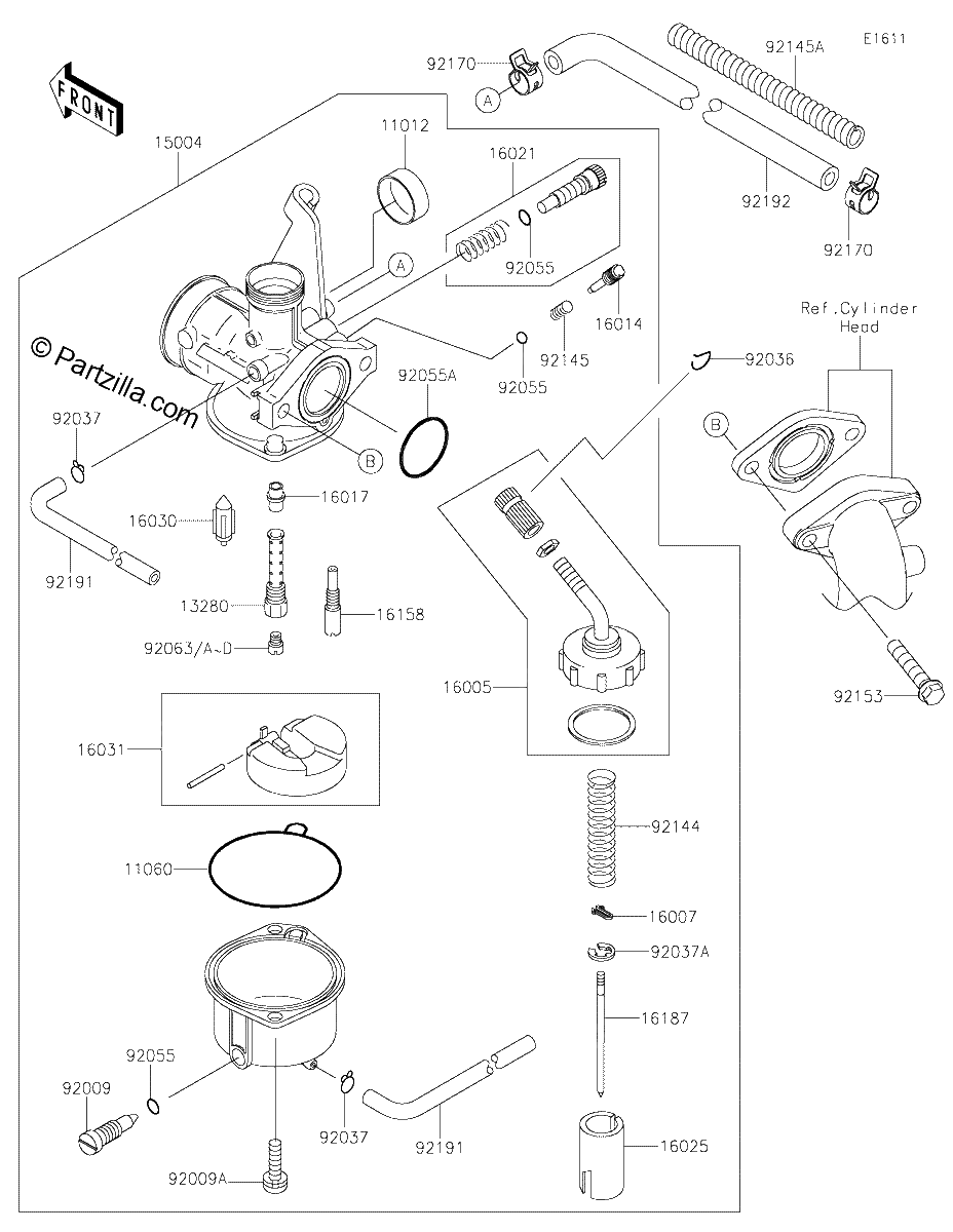 Diagrama de CARBURETOR