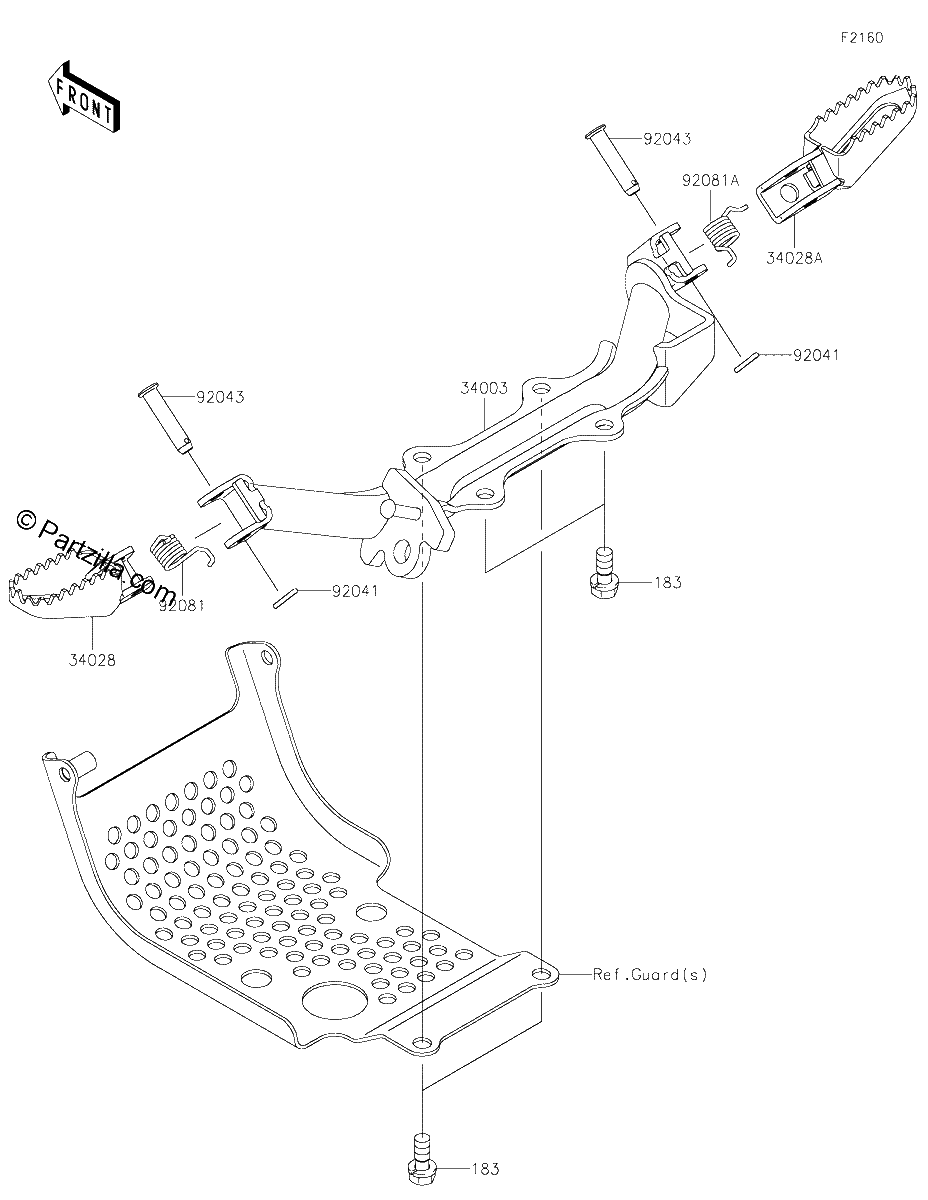 Diagrama de FOOTRESTS