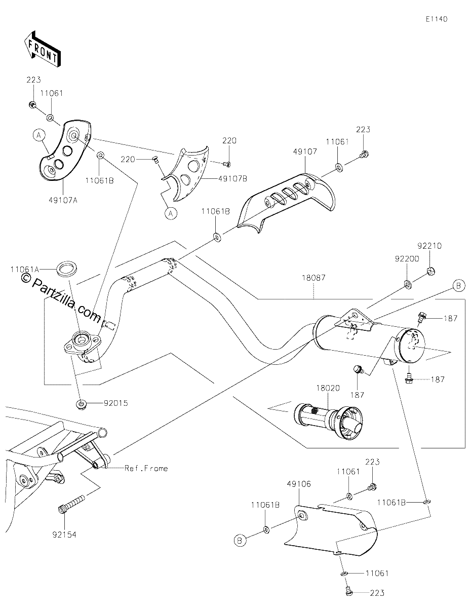 Diagrama de MUFFLER S