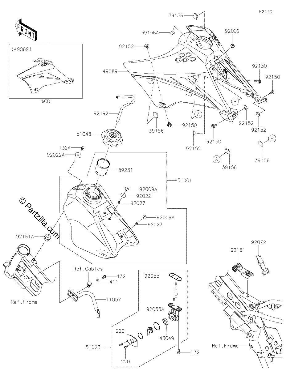 Diagrama de FUEL TANK