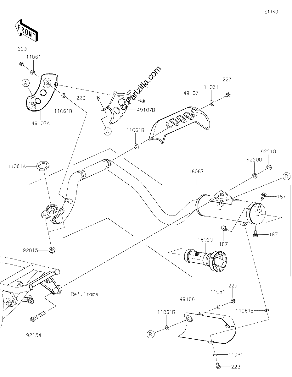 Diagrama de MUFFLER S