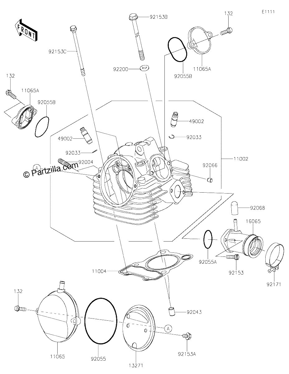 Diagrama de CYLINDER HEAD