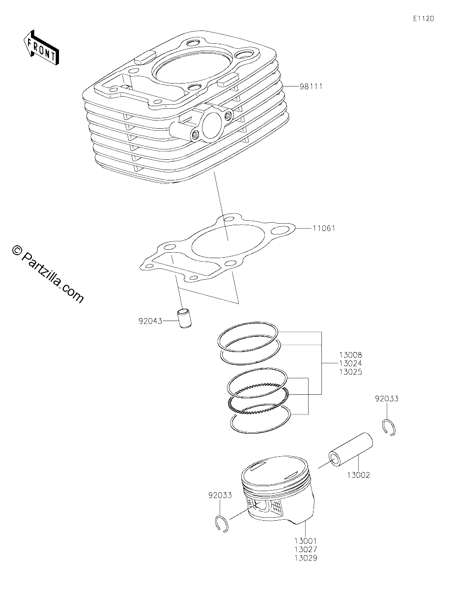 Diagrama de CYLINDER PISTON S