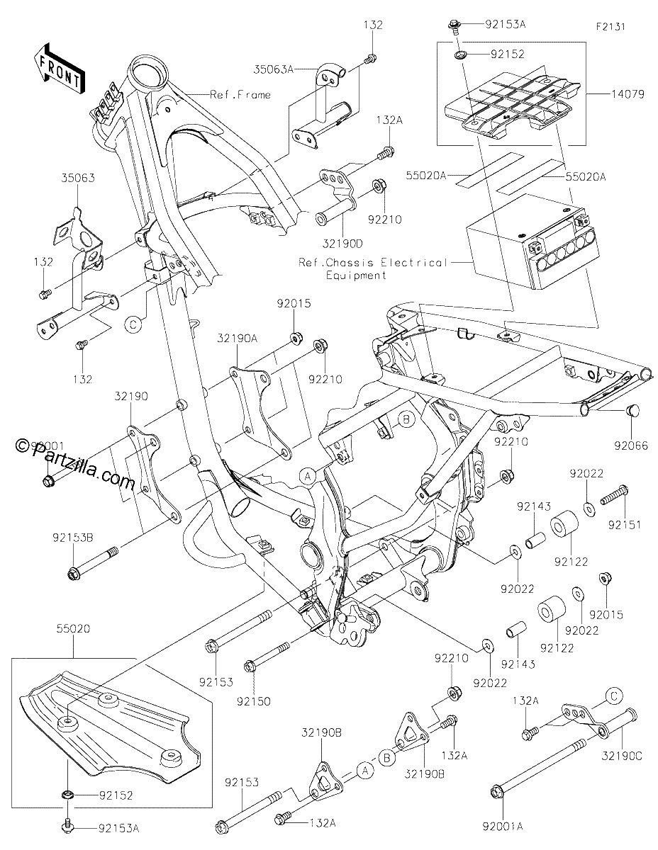 Diagrama de FRAME FITTINGS