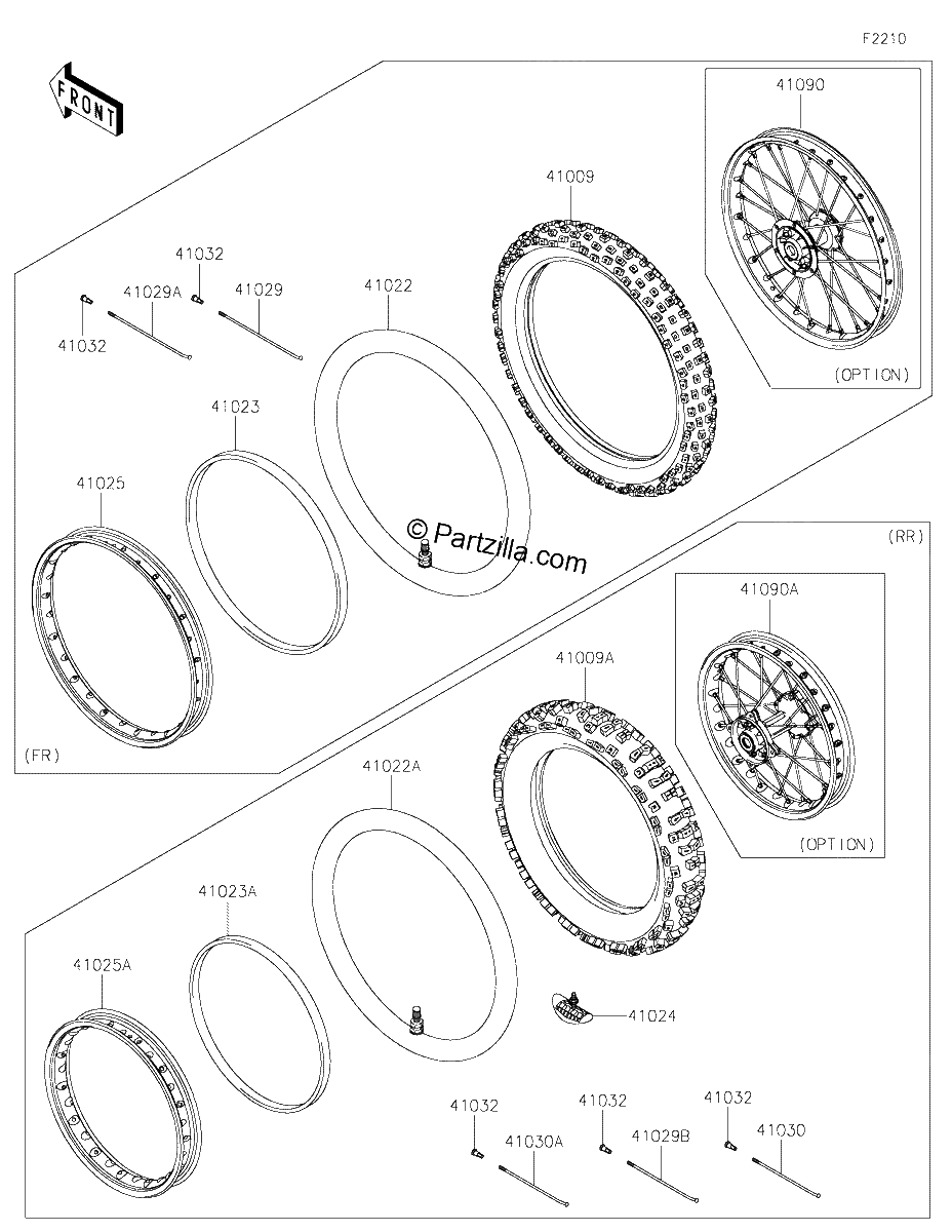 Diagrama de WHEELS TIRES