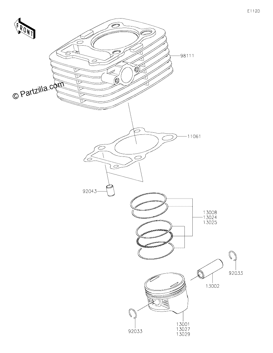 Diagrama de CYLINDER PISTON S