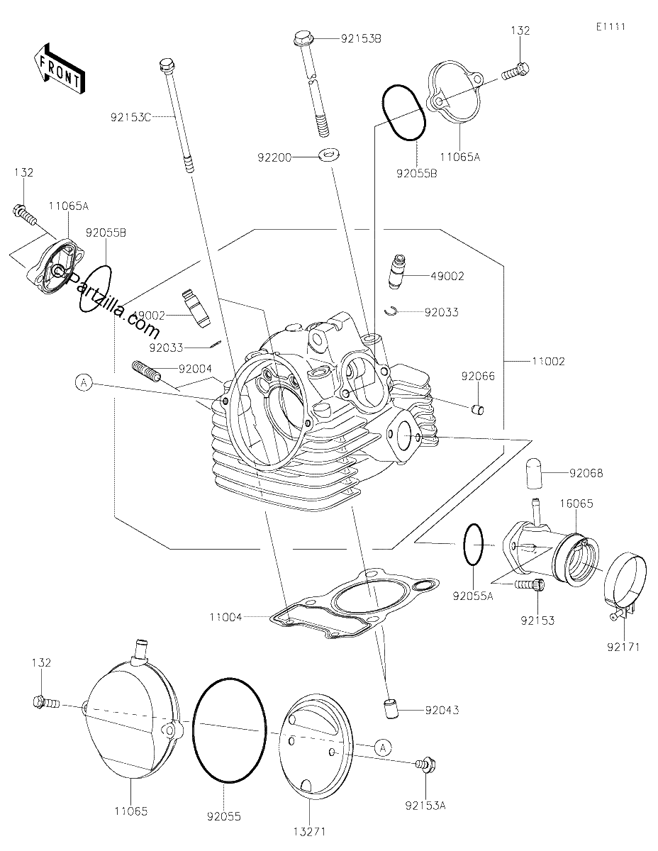 Diagrama de CYLINDER HEAD