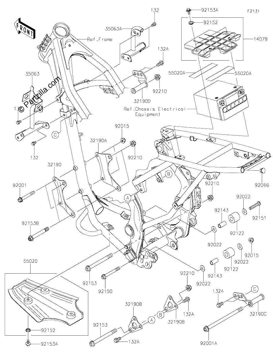 Diagrama de FRAME FITTINGS