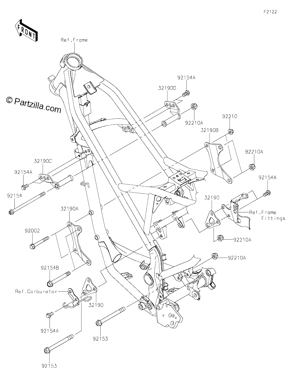 Diagrama de ENGINE MOUNT