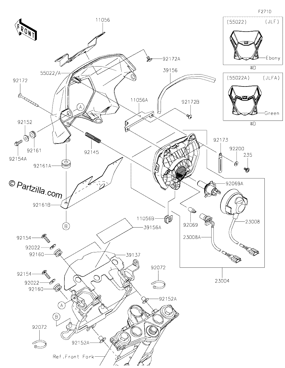 Diagrama de HEADLIGHT S