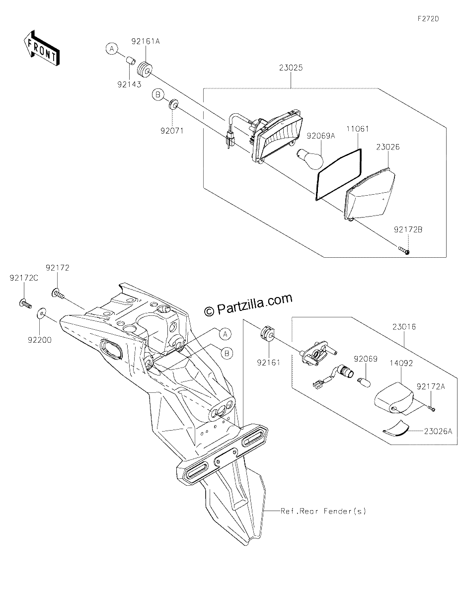 Diagrama de TAILLIGHT S