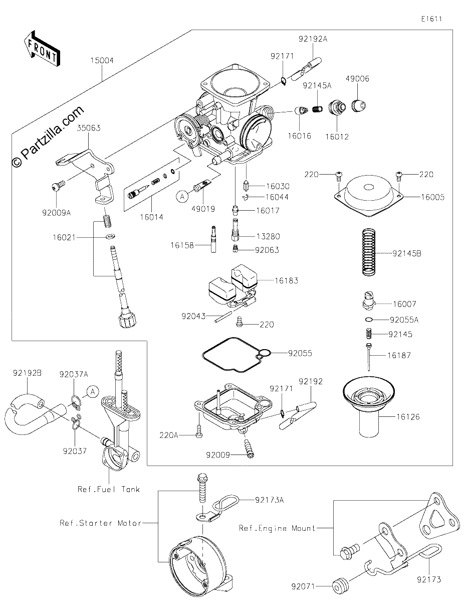 Diagrama de CARBURETOR