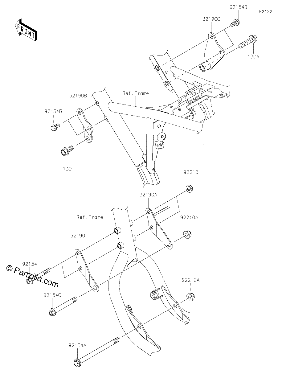 Diagrama de ENGINE MOUNT