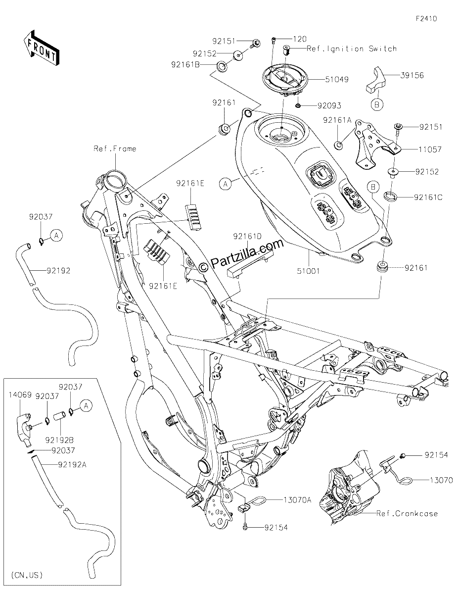 Diagrama de FUEL TANK