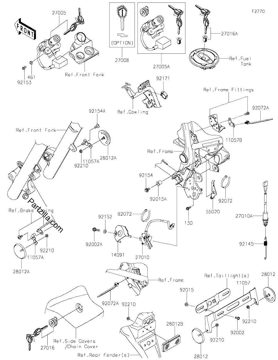 Diagrama de IGNITION SWITCH