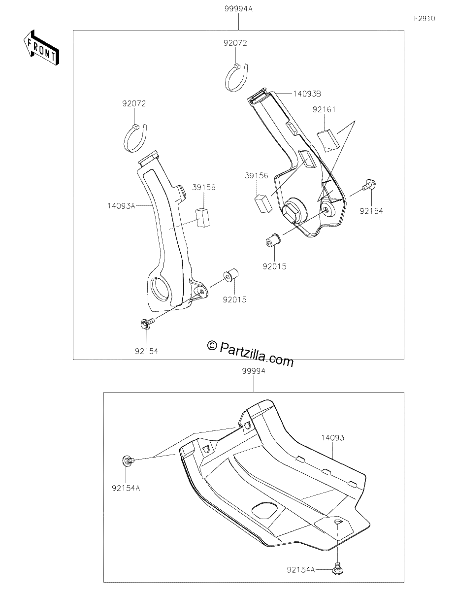 Diagrama de ACCESSORY FRAME COVER